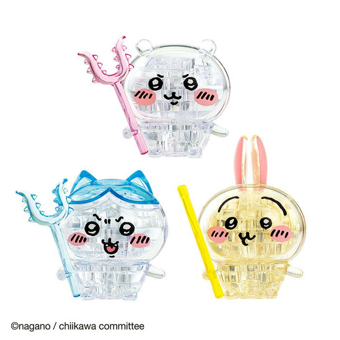 BEVERLY 透明立體拼圖 吉伊卡哇 好朋友套組 【鯊玩具】