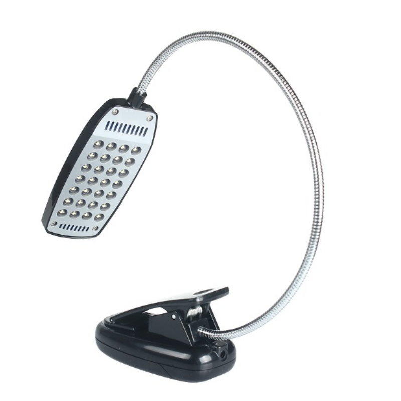 USB夾子28LED燈 護眼臺燈360度旋轉高亮度檯燈 夾燈 筆電USB LED燈【DD491】 123便利屋