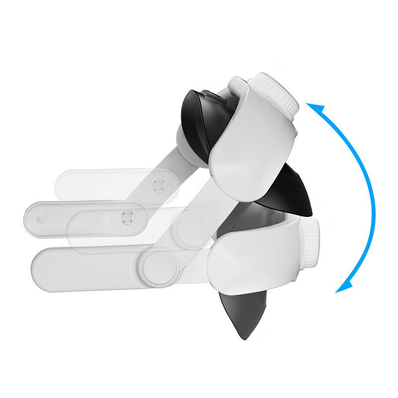 Oculus quest 3可調節替換頭帶Quest 3VR可多角度調節頭戴海綿墊