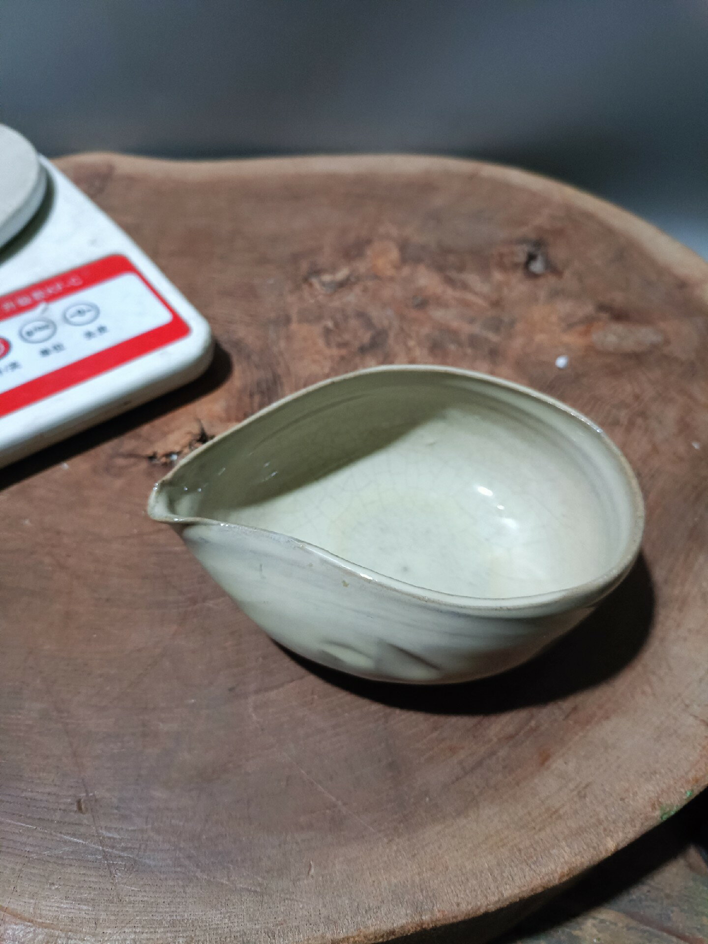 日本迴流瓷器陶器昭和時期日本茶道茶器公道湯冷，全品萩燒，長度