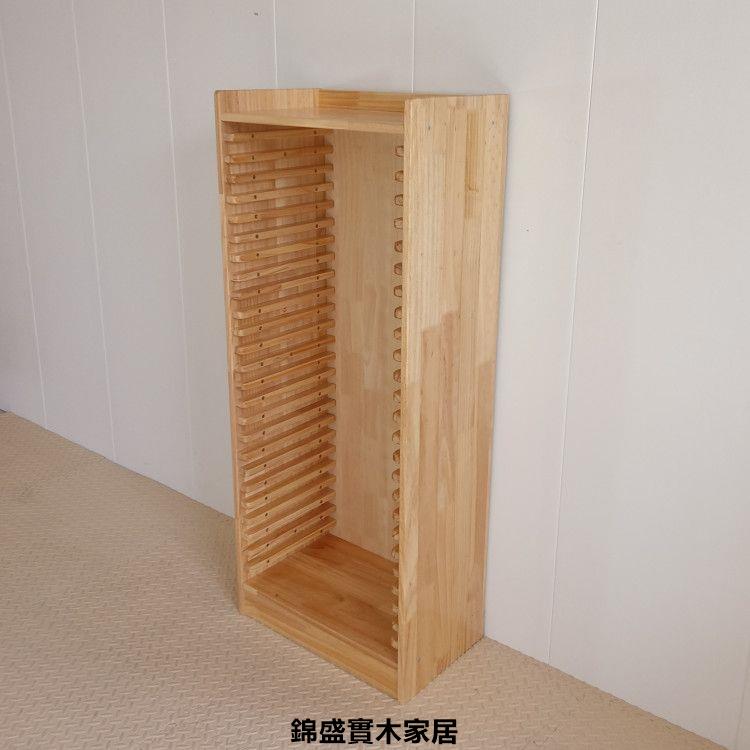 免運 附發票 畫室收納 收納架 畫架 筆架 濕水彩顏料櫃畫板架4開收納櫃幼兒園繪畫室油畫實木8開K紙整理櫃特惠/快速出貨H094