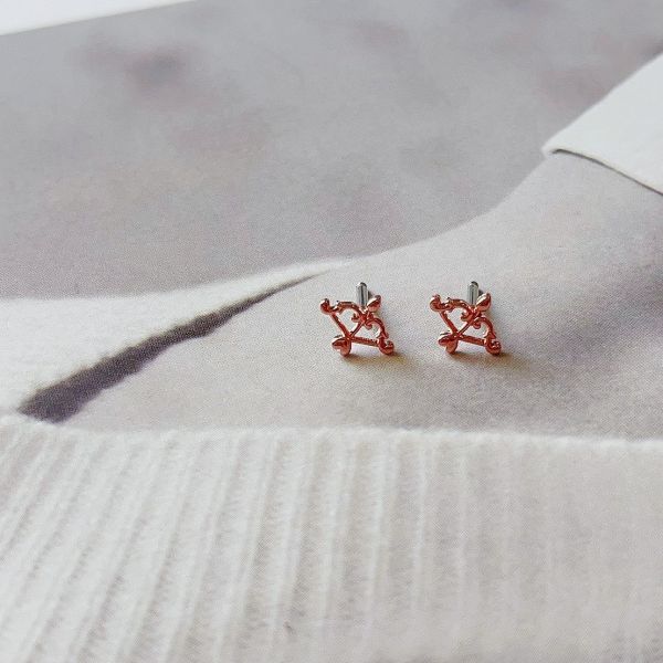 現貨專區｜醫療鋼｜邱比特之箭單支耳環(BPE63)｜送禮精選店家★Reyna jewelry 女王飾品