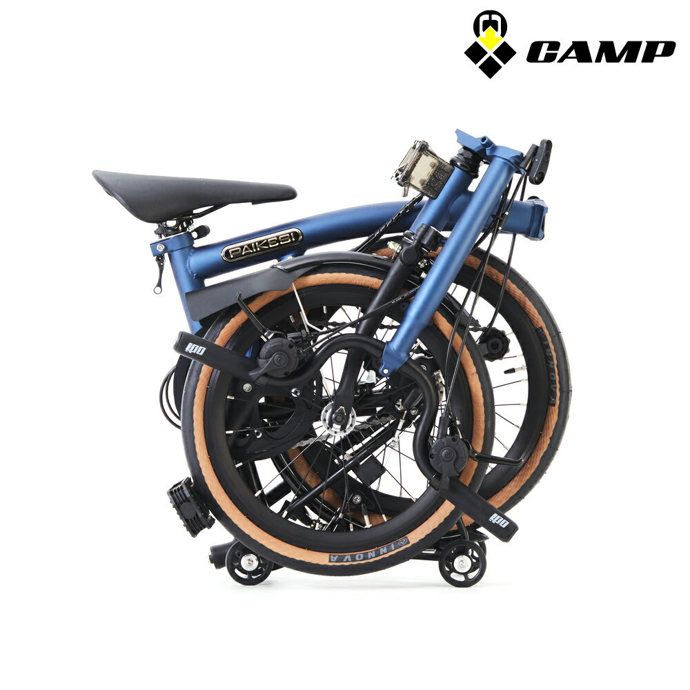 【門市自取限定】CAMP 9速折疊車 PAIKESI Pro M9 / 城市綠洲(腳踏車,自行車,單車,變速,環島,北高,雙塔,KOM,雙鐵,類小布,類brompton) 3