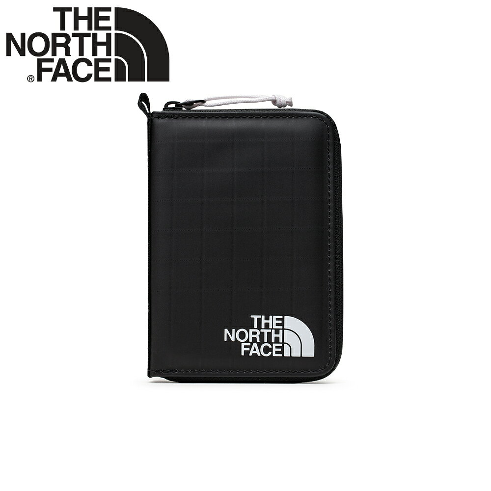 【The North Face 錢包《黑》】81BK/流線型多卡夾拉鍊錢包/卡夾/輕便錢包