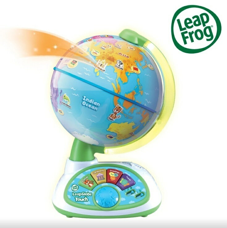LeapFrog 觸控學習地球儀(UK-英式發音)【六甲媽咪】