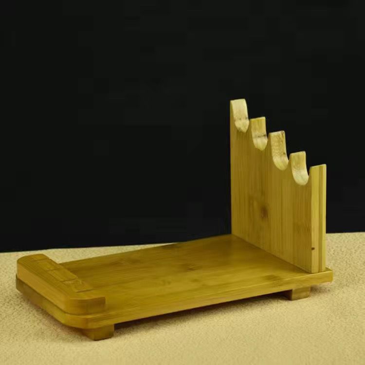 實木質刀架簡易刀具收納架家用廚房用品多功能置物架菜刀架子刀座 h8051