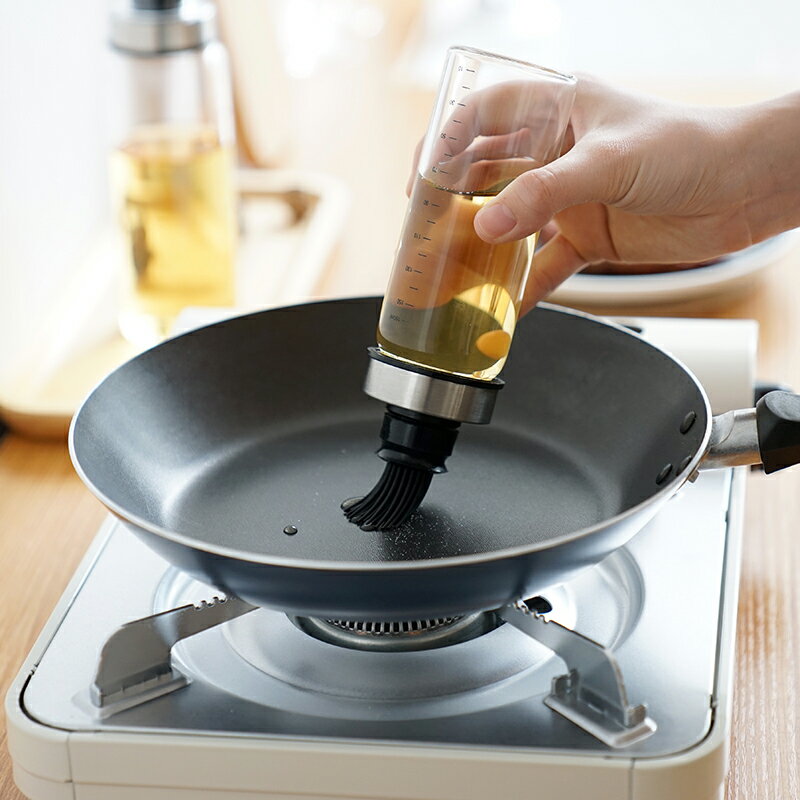 燒烤刷子油刷硅膠耐高溫烘焙家用烙餅刷廚房用電餅鐺刷油的刷子1入