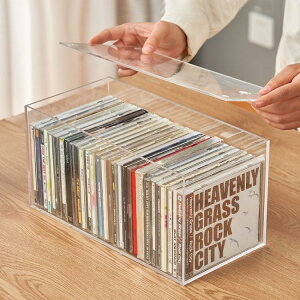 收納包 日本亞克力家用dvd碟片cd盒子光盤收納盒箱塑料專輯游戲碟儲存架