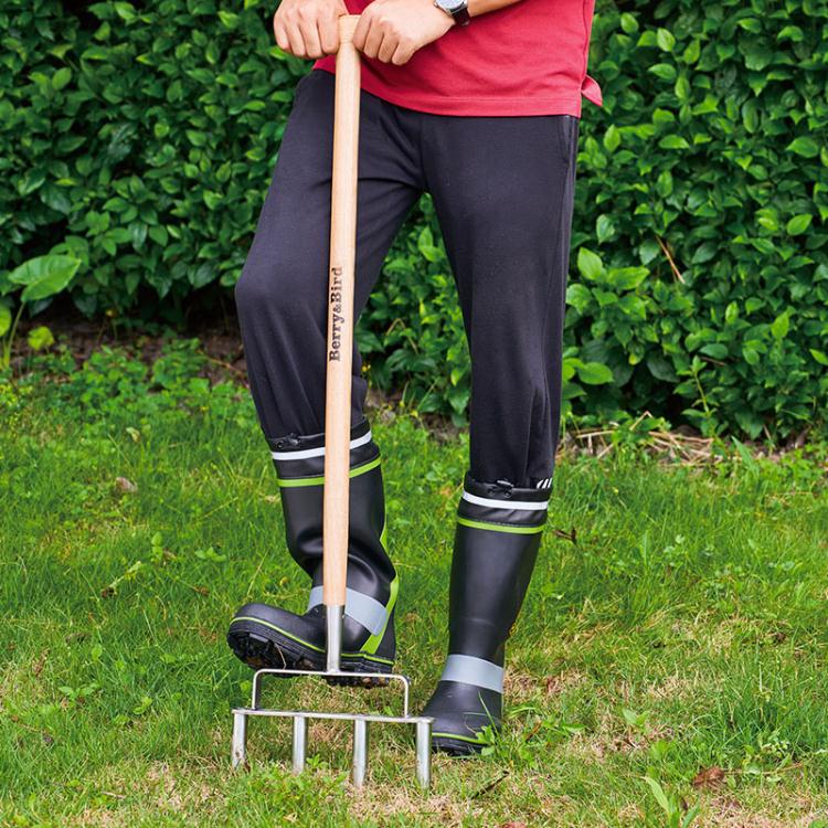 免運 鬆土器 鬆土器草坪鬆土打孔神器可替代釘鞋英國BB園藝BERRY