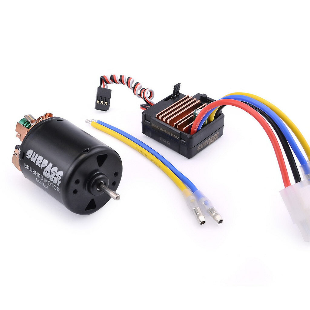 surpass-hobby 540 550雙向大功率TRAXXAS同款攀爬車有刷電機1060