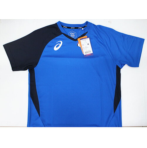 零碼特價 【ASICS亞瑟士】台灣製 排球球衣 吸濕速乾 抗UV K11805-43 藍【陽光樂活】