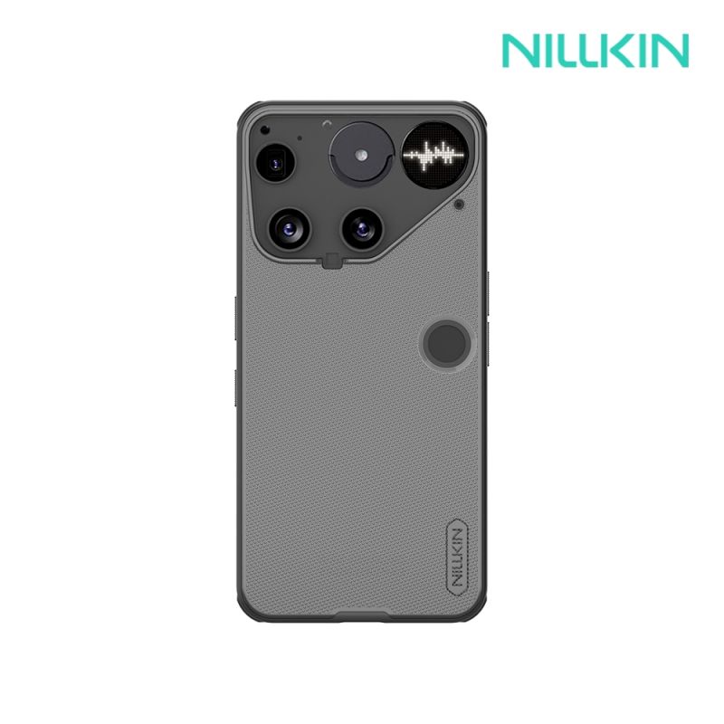 NILLKIN Nothing Phone (3) 磨砂護盾 Pro 保護殼(透黑) 保護套 手機殼 雙料殼 防摔殼 四角氣囊囊【愛瘋潮】