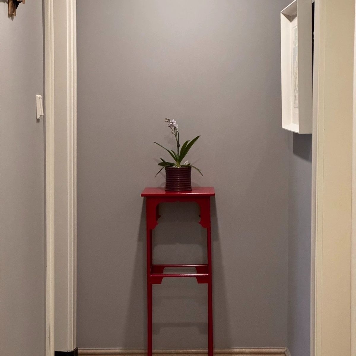 公司貨 免運 超低價 復古宋式鐵藝香幾落地花架《聽琴圖》新中式花幾邊幾茶空間置物架