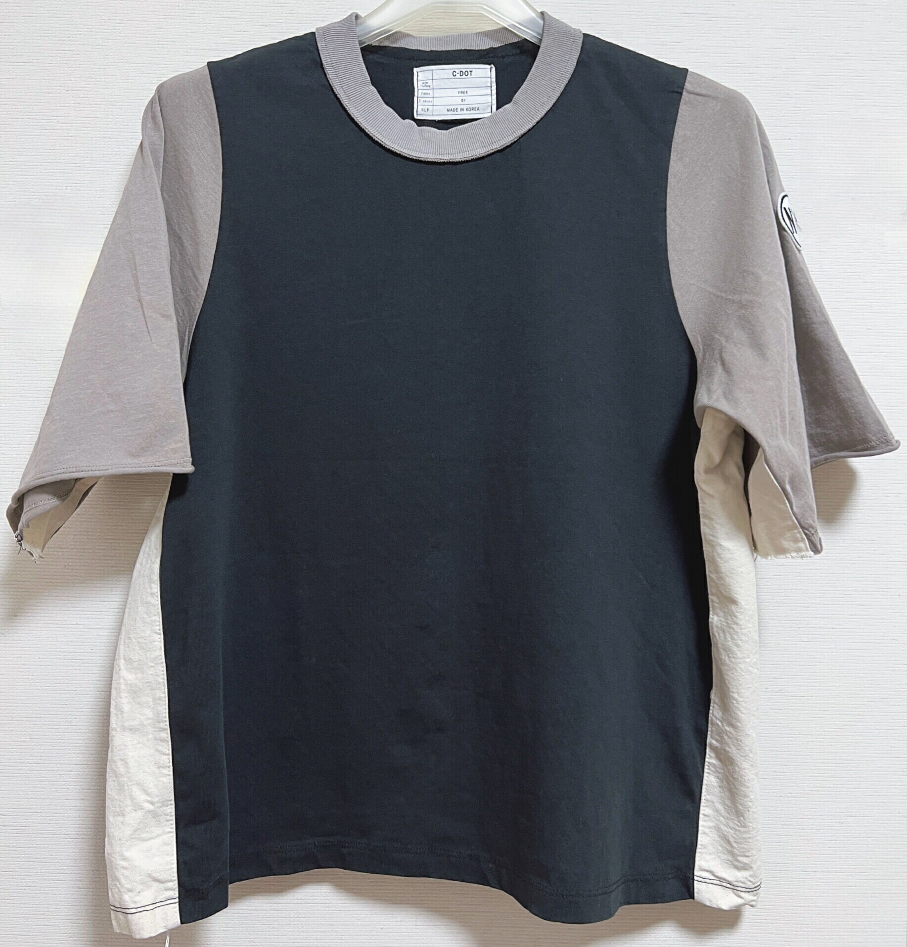 正韓 撞色滾邊上衣 N5 3