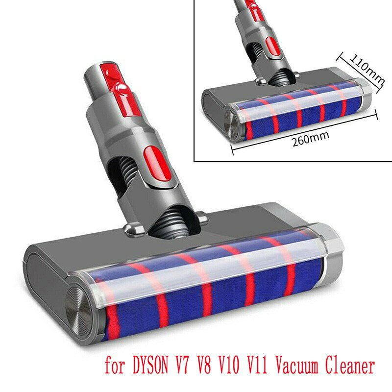 戴森 DysonDYSON V7 V8 V10 V11吸塵器維修配件 替換電動地刷 軟輥頭釋放地板頭