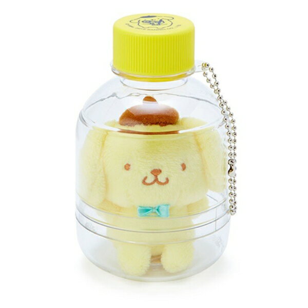 【震撼精品百貨】Pom Pom Purin 布丁狗 三麗鷗布丁狗日本瓶裝玩偶附鍊#70766 震撼日式精品百貨