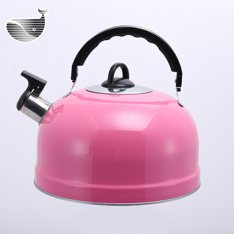 不鏽鋼球形壺電磁爐燃氣燒水壺大容量平底壺鳴音水壺