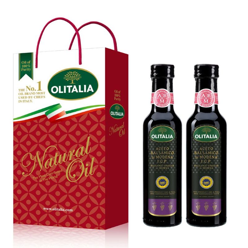 Olitalia奧利塔摩典那巴薩米可醋禮盒組(250mlx2瓶)