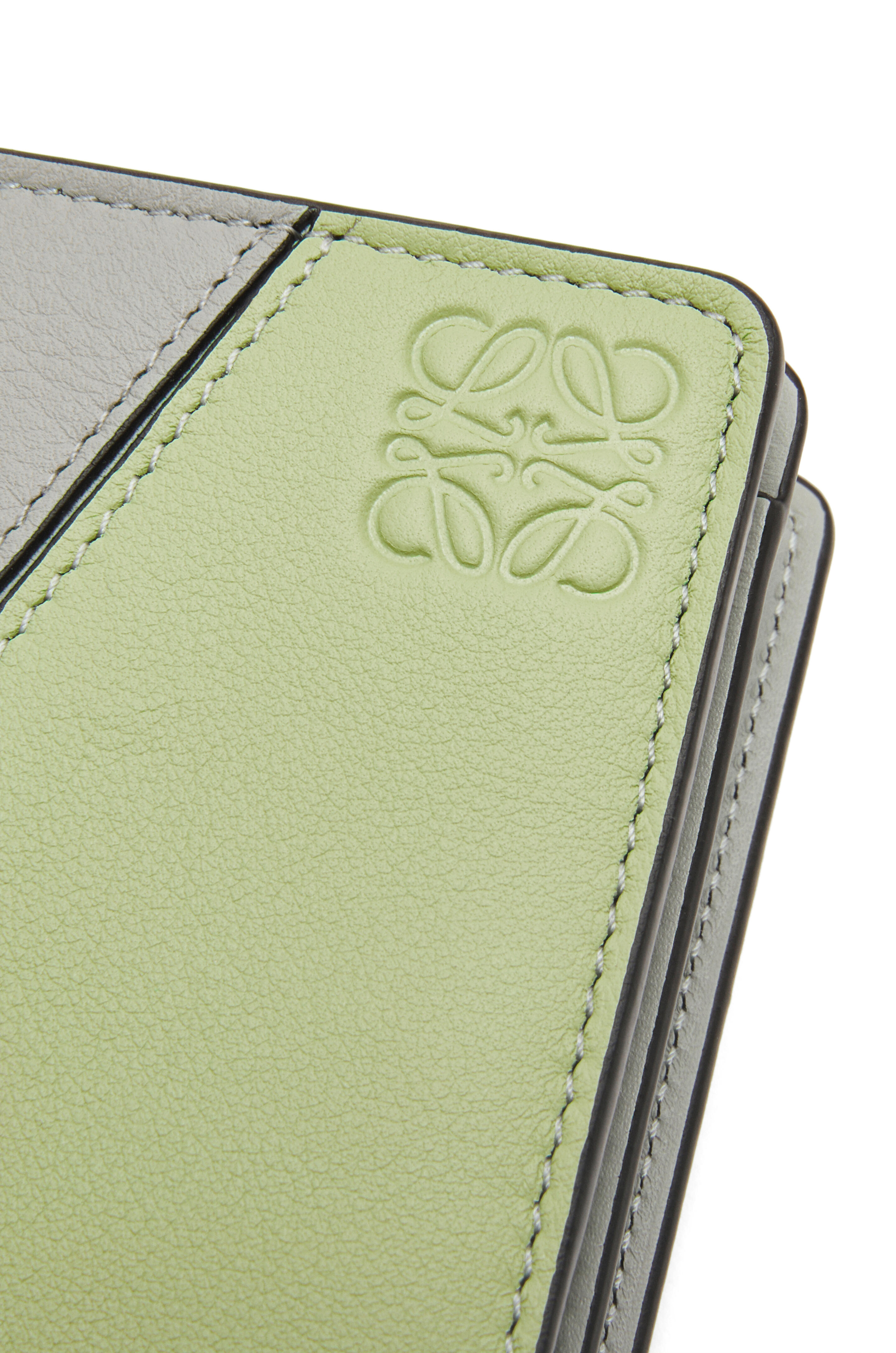 LOEWE短夾Puzzle compact zip wallet in classic calfskin | 合歐美