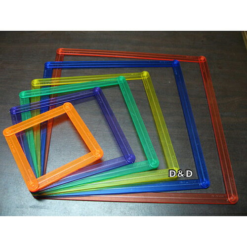 《少年》教具 積木 透明大扣條 ( 24 PCS ) 東喬精品百貨