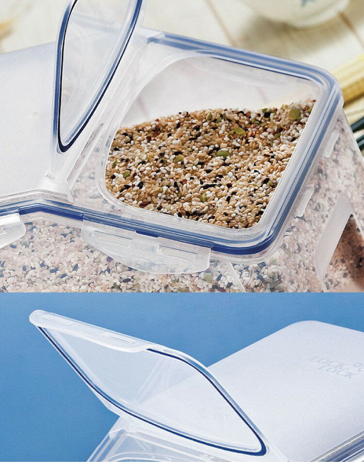 🌟現貨附發票🌟樂扣樂扣PP保鮮盒12L/米箱/附量杯(HPL510) 飼料箱 米桶 玩具箱 置物箱 樂扣米箱 防潮米箱 儲米箱 儲米桶 飼料保鮮盒 飼料盒 飼料儲存盒 麵粉盒 麵粉保鮮盒 收納箱 穀物保鮮盒 穀物收納盒 穀物盒 4