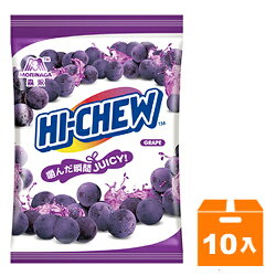 森永 嗨啾 水果軟糖袋裝(葡萄口味) 130g (10入)/箱