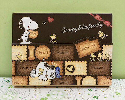 【震撼精品百貨】史奴比Peanuts Snoopy SNOOPY便條紙-餅乾#82592 震撼日式精品百貨