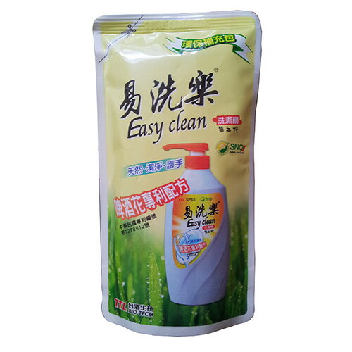 台灣菸酒易洗樂洗潔精-補充包600ml【愛買】