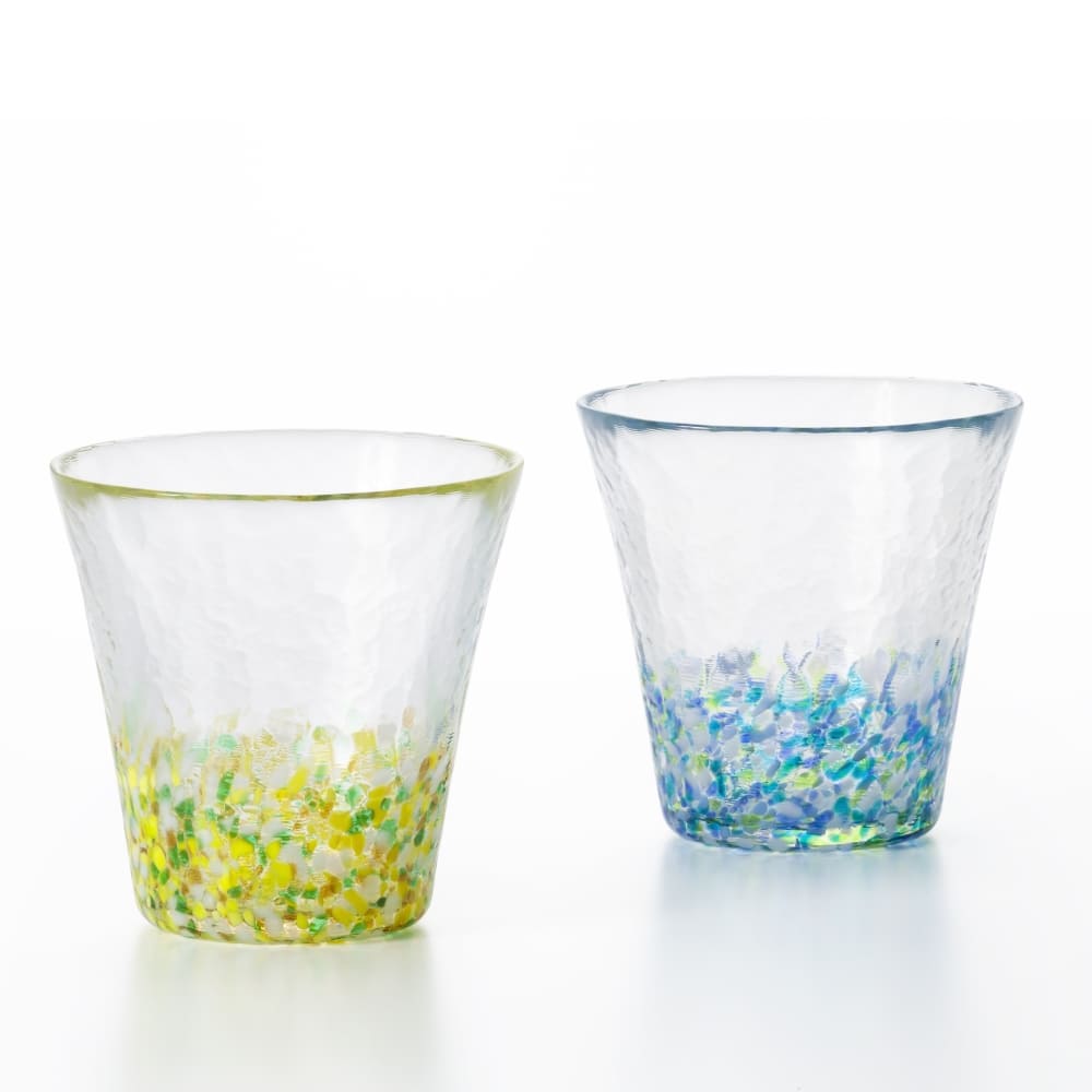日本津輕 燦夏2入玻璃對杯260ml(禮盒組)/1組 金益合玻璃器皿