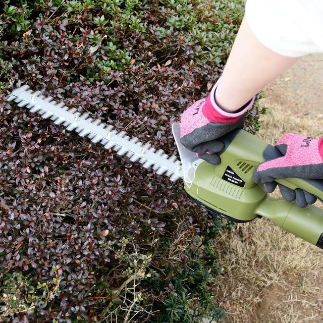 【日本代購】YAMAZEN 山善 無線 樹籬修剪器 長30公分 YDH-300