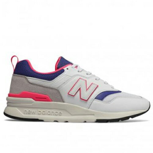 New Balance 男鞋 休閒 997 經典 復古  網布 白 藍【運動世界】CM997HAJ