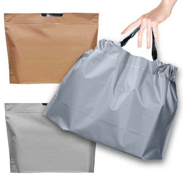 金屬色EVA磨砂束口袋 手提袋打包袋束口袋 外送快遞環保袋 購物提物袋