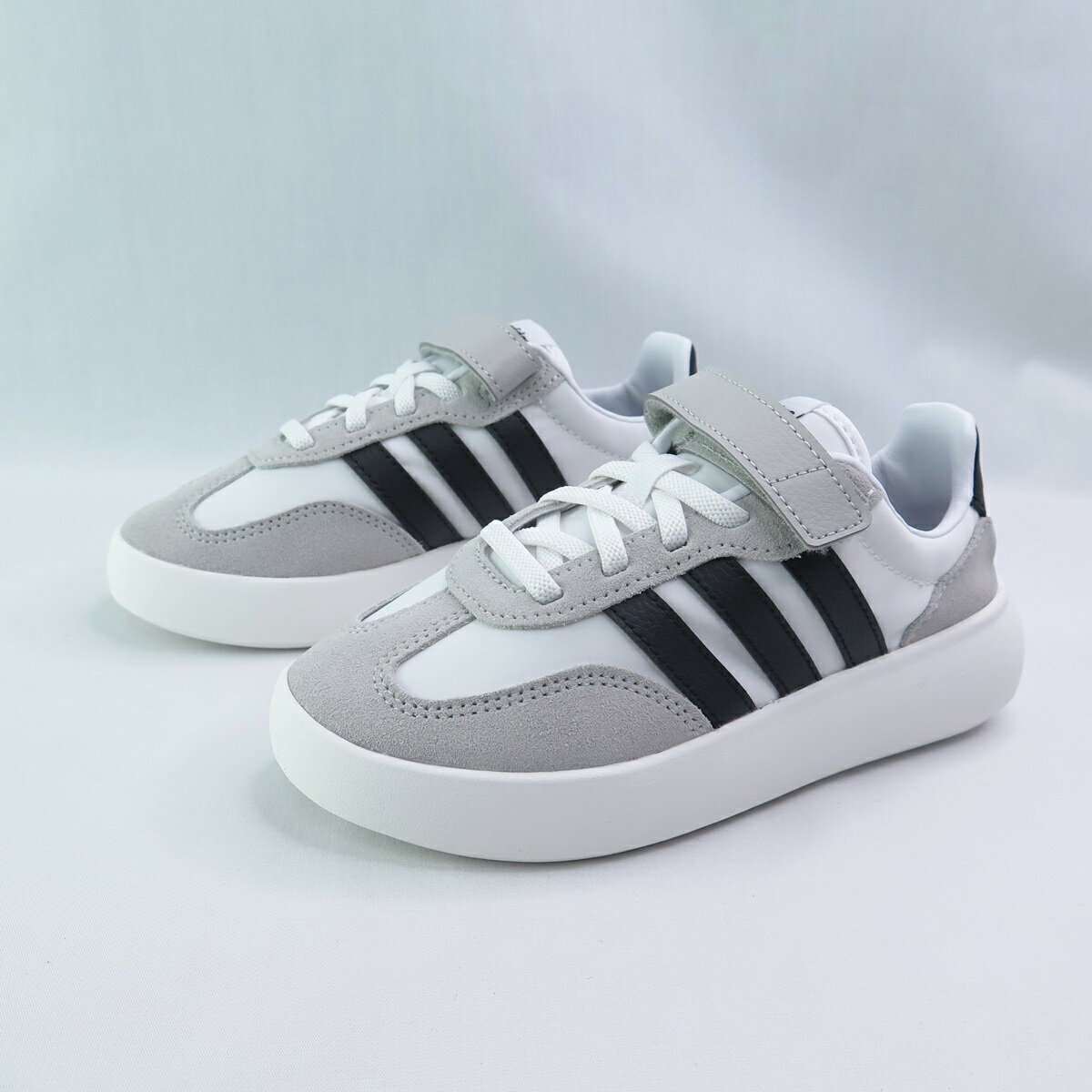 adidas JQ8850 Barreda Decode EL C 中大童 運動鞋 白x黑【iSport愛運動】