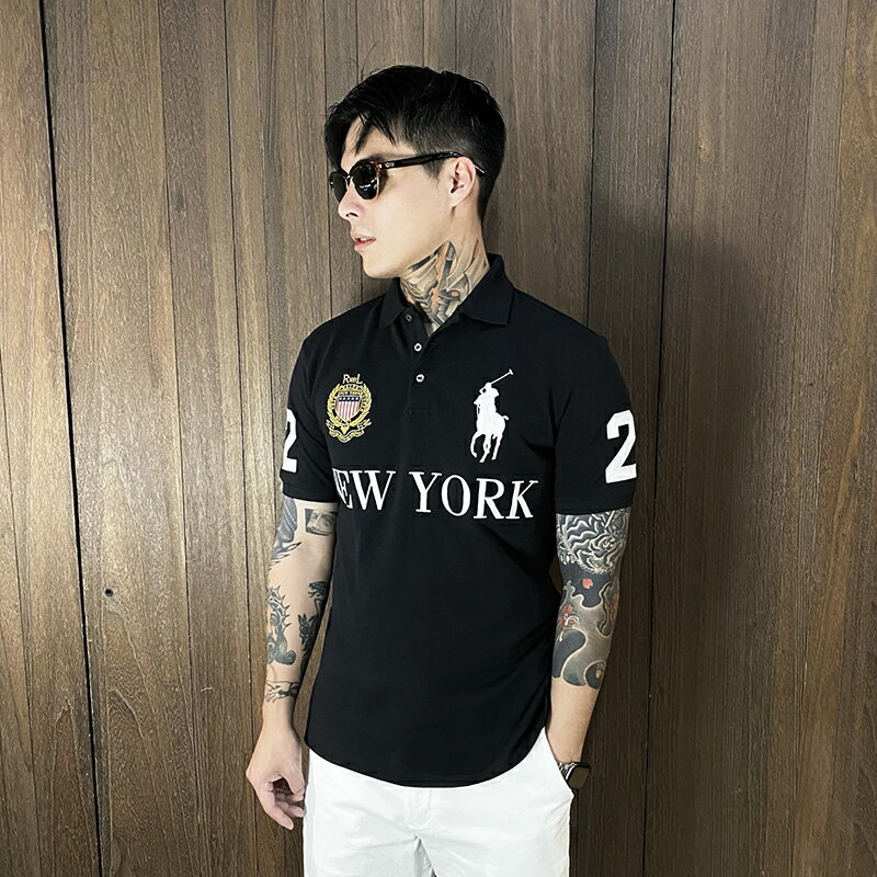 美國百分百【全新真品】Ralph Lauren POLO衫 棉質 短袖 RL 大馬 POLO 國家隊 多色 DB03