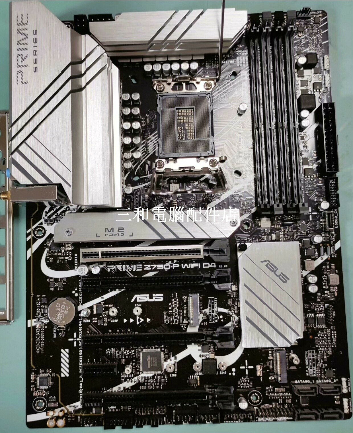華碩 PRIME Z790-P WIFI D4 幾乎全新 外觀很新 功能正常 單主機板 無保 海外版