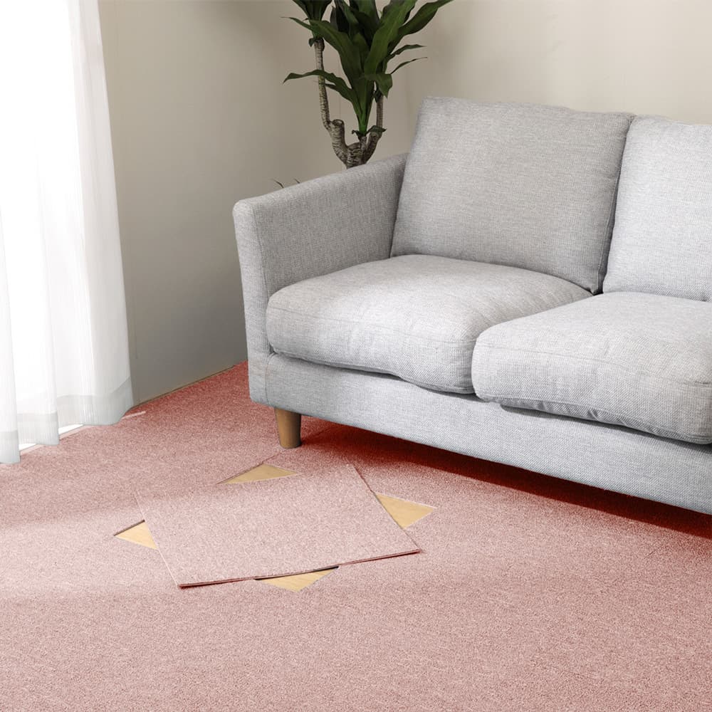 可手洗 組合地毯 拼接地墊 50×50 GRO WY001 NITORI宜得利家居