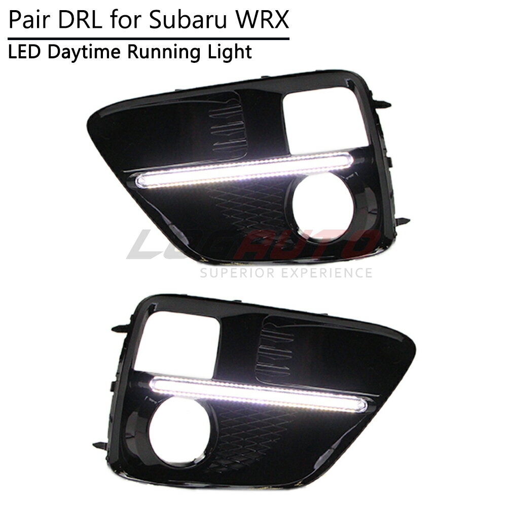 APP下單享點數9%｜斯巴魯 汽車日間行車燈 翼豹 Subaru WRX STI 2015-2017年 單色LED晝行燈 日行燈 改裝專用車燈