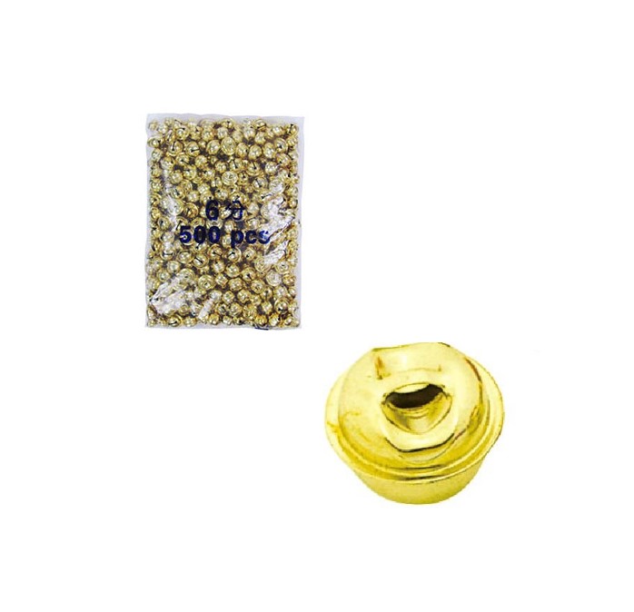 ABEL 力大 60206 20mm金色鈴鐺 (六分) 500顆入【APP滿額下單10%點數(單一帳號最高1000點)】9/30止