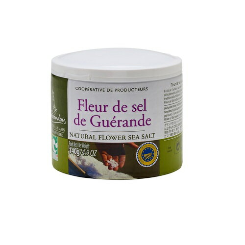法國葛宏德鹽之花(罐裝) FLEUR DE SEL DE GUERANDE 140g