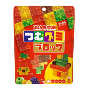 【江戶物語】 UHA 味覺糖 積木造型綜合水果軟糖 172g 軟糖 積木造型 袋裝 造型軟糖 日本必買 日本進口