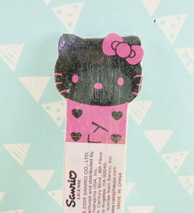 【震撼精品百貨】Hello Kitty 凱蒂貓 KITTY造型指甲銼板-黑臉造型-桃色 震撼日式精品百貨