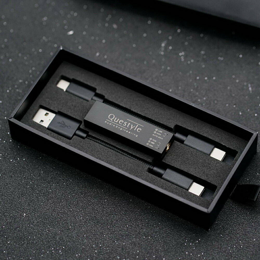 志達電子 曠世科技Questyle M12 Hi-Fi 隨身USB DAC 耳擴 支援MQA