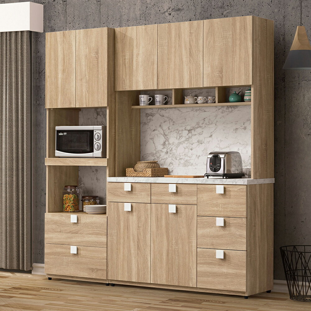 【多木家居】木斯MOOSE-524/180公分組合餐櫃