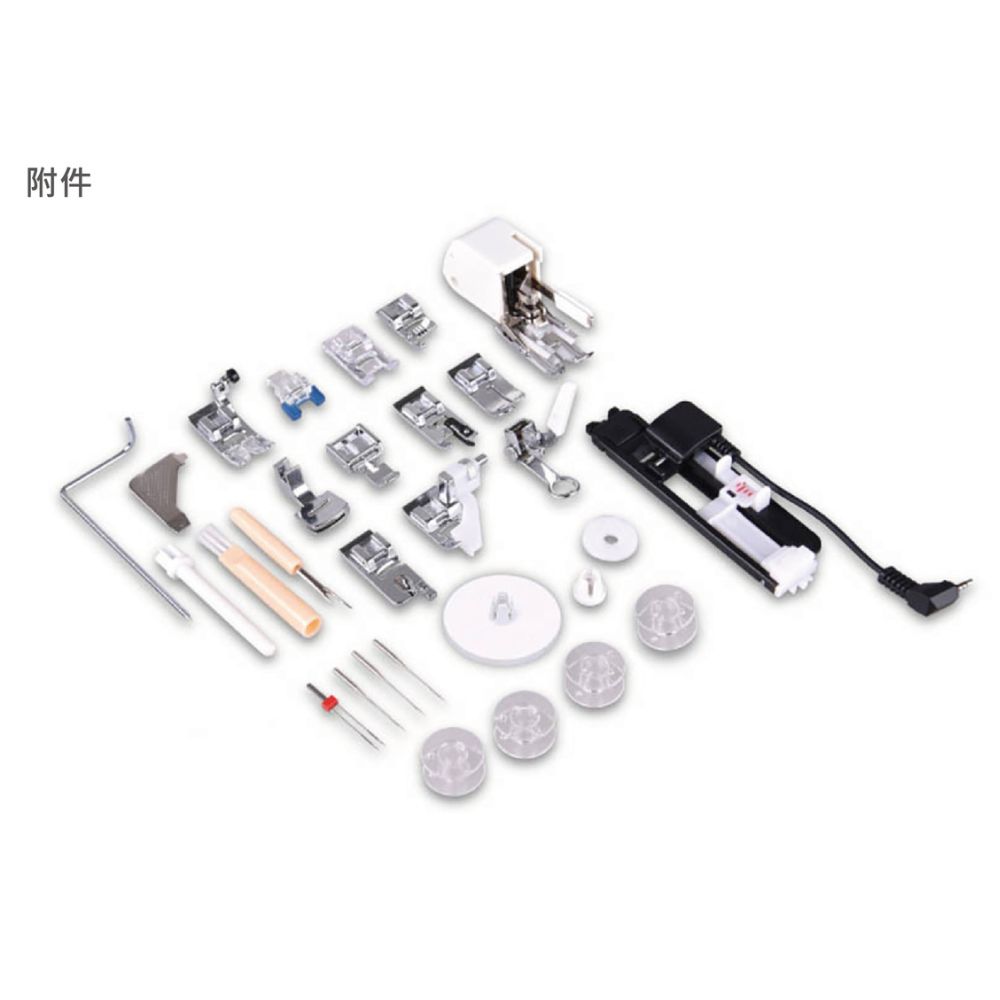 手作森林 義大利 NECCHI【NC-204D 電腦型縫紉機】家用縫紉機 附輔助桌 拼布 洋裁 6