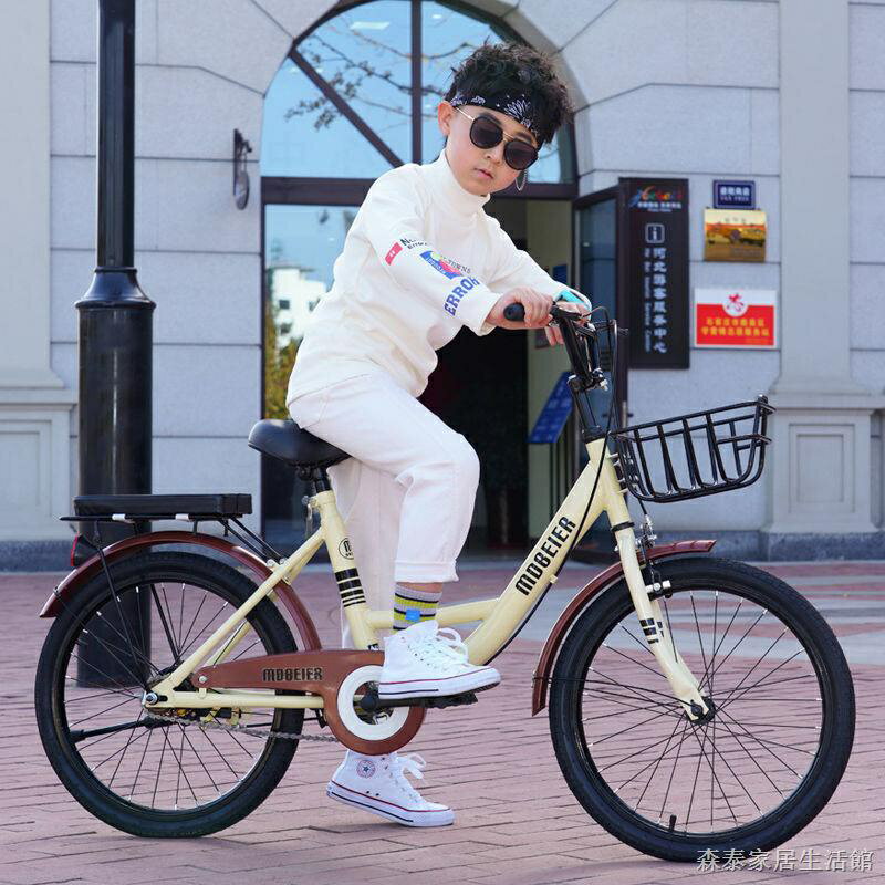 腳踏車 自行車女士8-15歲成人普通大24吋小男孩通勤輕便上班單車