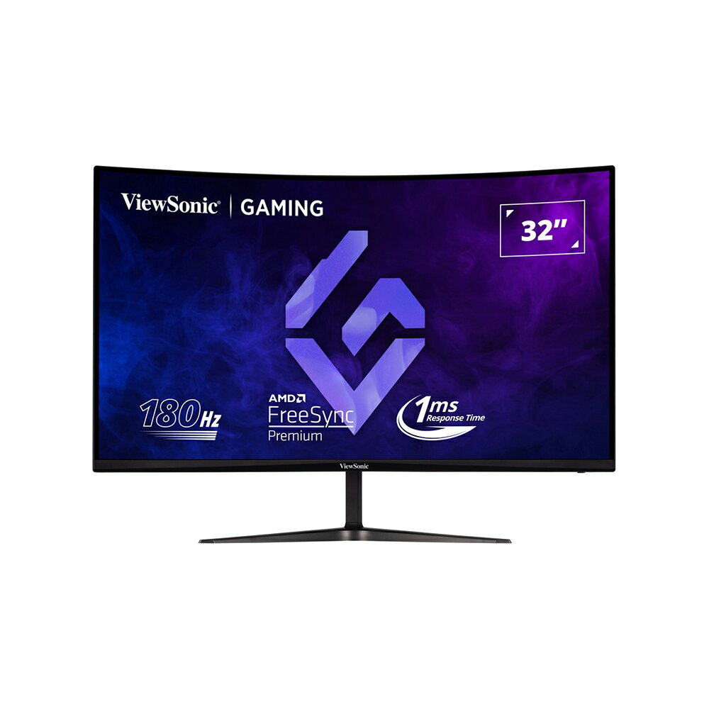 ViewSonic VX3218C-2K 32吋 180Hz 曲面 QHD 電競顯示器