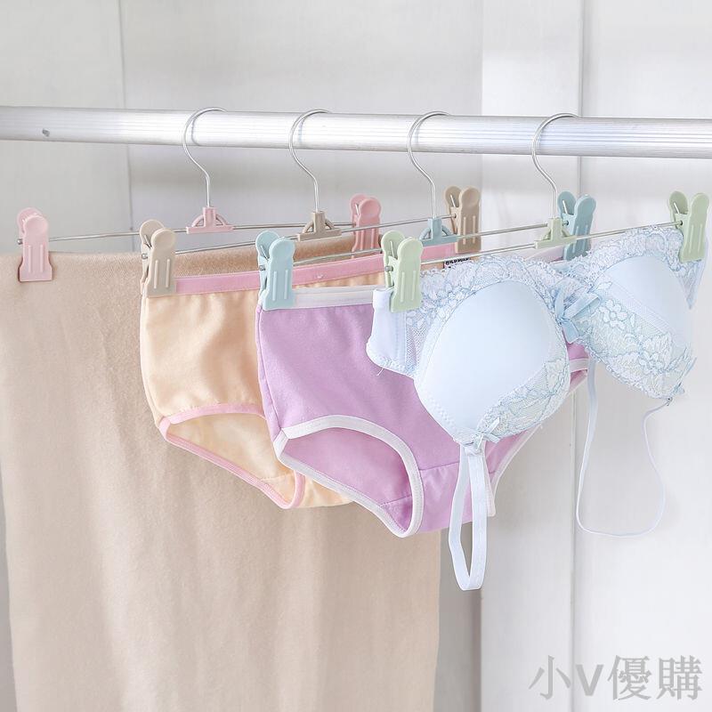 小V 褲夾子褲架可伸縮褲夾批發強力褲架衣架子家用裙夾jk衣架防滑防掉