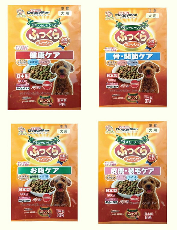 【寵愛家】日本Doggyman 頂級軟性犬用主食飼料2.4kg,軟飼料