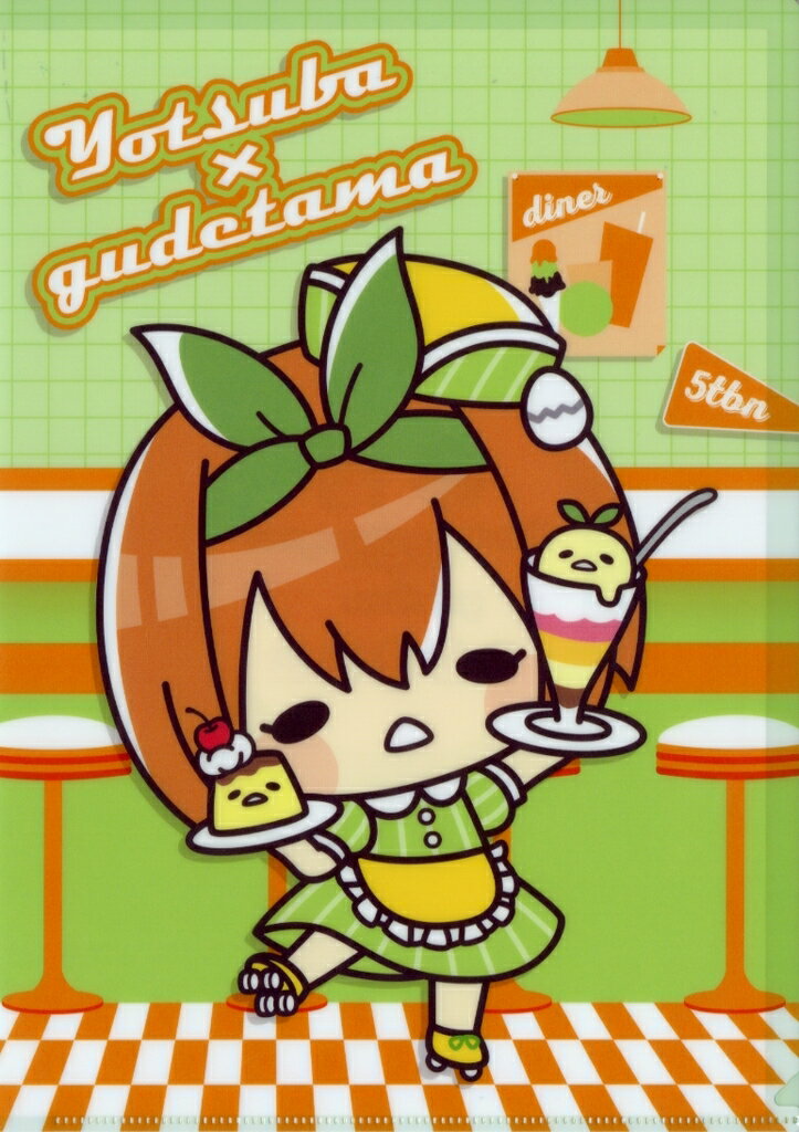 中野四葉×GUDAMA A4檔案夾咖啡館Ver.電影五等分的新娘×GUDAMA咖啡館×Chugai Grace Cafe