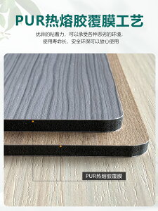自裝碳晶板室內裝修護墻板木飾面墻板碳巖板沙發背景墻波紋造型板